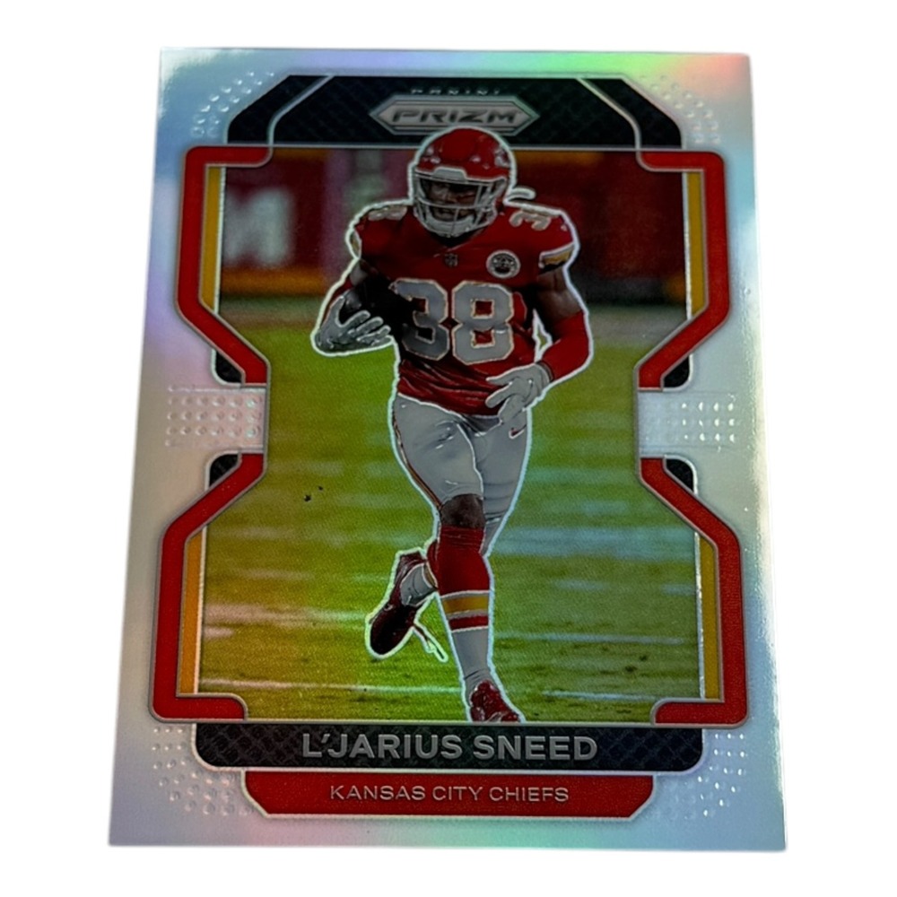 2021 Panini Prizm L'Jarius Sneed #195 Silver Prizm Refractor Kansas City‎ Chiefs